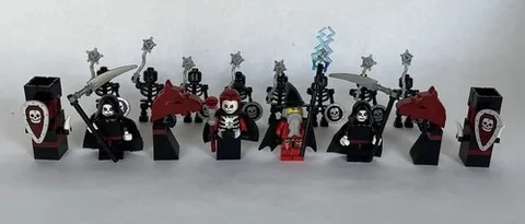 LEGO Games: Castle Chess Set (852001) SKELETON ARMY ONLY!!