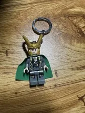 Lego Super Heroes Loki Minifigure Keychain Lego Minifigure