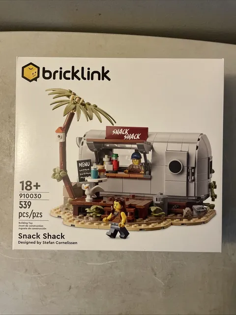 Lego 910030 Snack Shack Bricklink Designer New Sealed GREAT DISPLAY Build