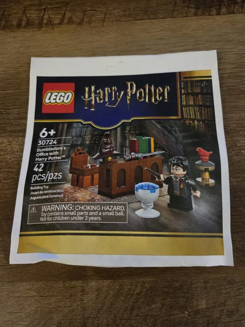 New 2026 Lego Harry Potter 30724 Dumbledore's Office with Harry Potter PB Set