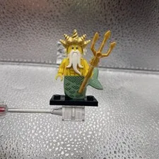 LEGO Collectible Minifig Series 7 Ocean King Stand CMF Col101 Trident USA Seller