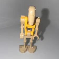 LEGO Star Wars Battle Droid Minifigure Tan/Yellow Plastic, MINIFIGURES, 1 Pc
