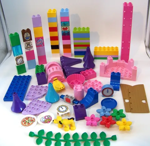 Lego Duplo Disney Princess, Pluto, Bricks Lot, 84 Pieces
