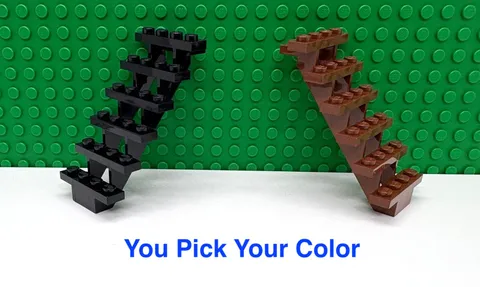 LEGO Stairs 7x4x6 Staircase Open "You Pick Your Color and Qty" NEW