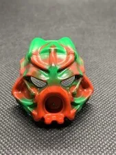 LEGO Bionicle Kanohi Mask Hau Nuva Poisoned - Green Forehead 43853posa