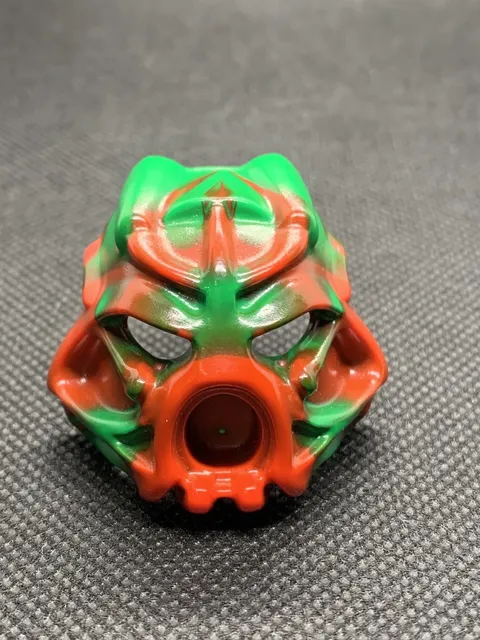 LEGO Bionicle Kanohi Mask Hau Nuva Poisoned - Green Forehead 43853posa