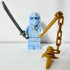 LEGO® Ninjago NRG Zane Minifigure 9590 Njo0069 Genuine Authentic