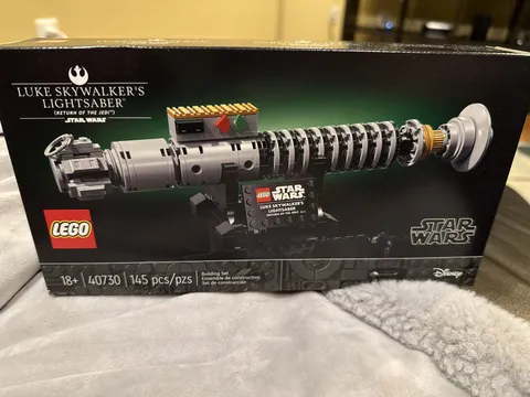 LEGO 40730 Star Wars Luke Skywalkers Lightsaber RETURN OF THE JEDI Sealed Rare