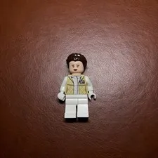 LEGO Star Wars sw0346 Princess Leia Hoth Outfit Braid Hair Minifigure 7879