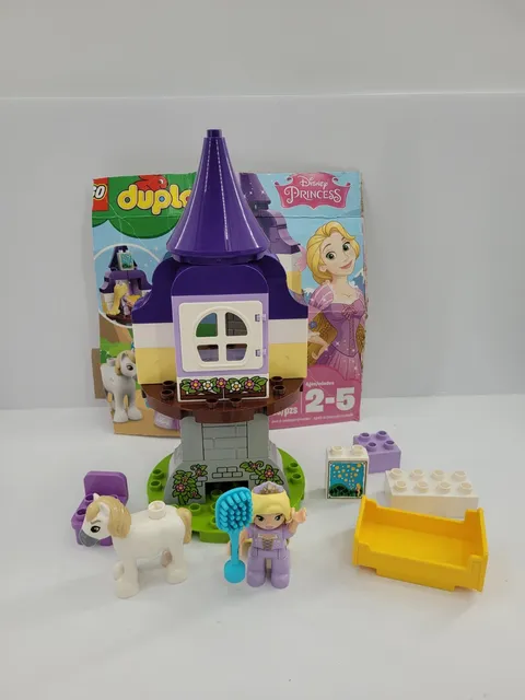 LEGO DUPLO Disney Princess Rapunzel's Tower 10878 Missing Skirt And Blanket  