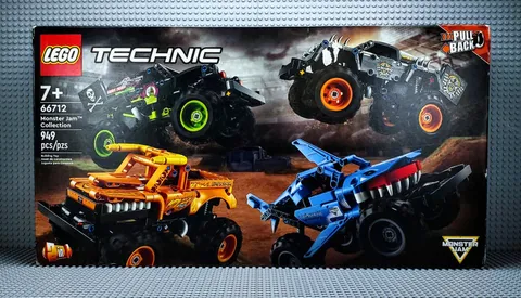 NEW - LEGO: 66712 Monster Jam Collection - Factory Sealed - Retired - Ships Fast