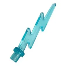 LEGO® Lightning Trans-Light Blue Minifigure Accessory Energy Effect 27256 Ninjago Blue