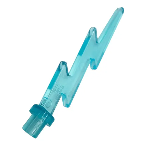 LEGO® Lightning Trans-Light Blue Minifigure Accessory Energy Effect 27256 Ninjago Blue