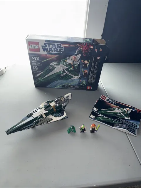 LEGO Star Wars: Saesee Tiin's Jedi Starfighter (9498) 100% Complete W Box
