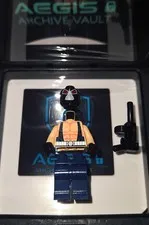 LEGO Bane Minifigure Bat021 "Rare Face" Pristine New Unassembled