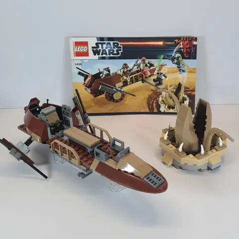 Lego Star Wars 9496 Desert Skiff USED COMPLETE NO MINIFIGS