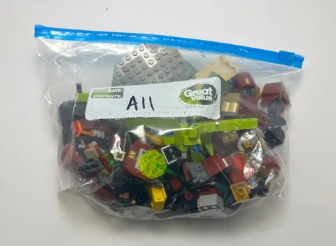 Genuine LEGO Mixed Lot 1 lb Bulk Bricks Parts Pieces Assorted Pre Owned