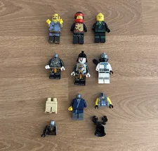 LEGO Ninjago Minifigure Lot Helmets Figure Accessories Parts Mixed
