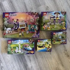 LOT OF 5 LEGO FRIENDS Sets (41688, 41691, 41443, 41697, 41677) NEW & SEALED