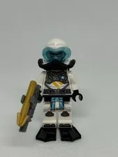 Lego Ninjago Seabound Zane In Scuba Gear New From Set 71756 Retired Limited.