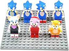 [LEGO] Lego Sonic the Hedgehog Minifigure Lot of (7) Minifigures Very Good