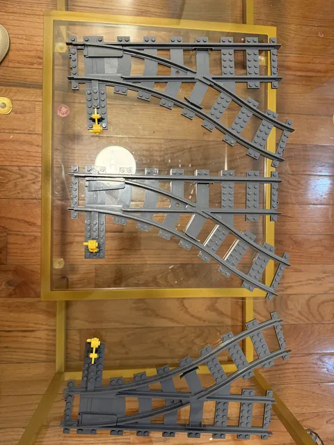 LEGO Train Track Switches Lot of 3