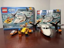 LEGO CITY: City Coast Guard Sea Rescue Plane #60164 - Incomplete Read Desc.