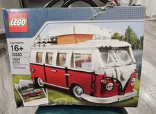 LEGO 10220 Volkswagen T1 Camper Van Retired NEW SEALED - Damaged Box - BUILDER!