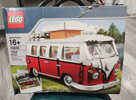 LEGO 10220 Volkswagen T1 Camper Van Retired NEW SEALED - Damaged Box - BUILDER!