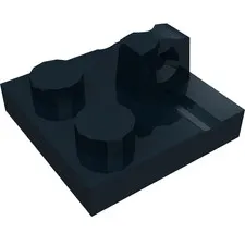 5x LEGO® Part 92582 - Hinge Plate 2 x 2 Locking with 1 Finger on Top