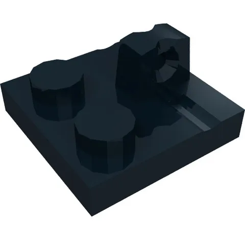 5x LEGO® Part 92582 - Hinge Plate 2 x 2 Locking with 1 Finger on Top