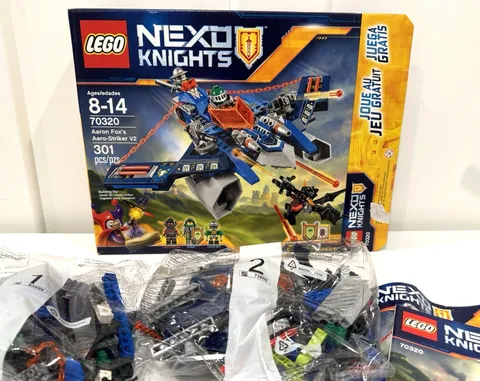Lego Nexo Knights 70320 Aaron Fox's Aero-Striker V2 - new sealed bags open box