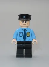 LEGO Armored Truck driver police Spiderman minifigure Spider Man 76015