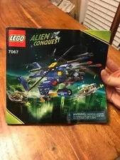 Lego Instruction Manual ONLY Alien Conquest Jet Copter Encounter 7067 (BH)