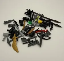 Lego Minifig Weapons And Tools  Assorted Lot 40 pieces 006
