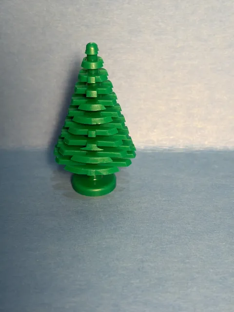 LEGO Plants Part #3471 - Green Tree Pine Large - Scratches