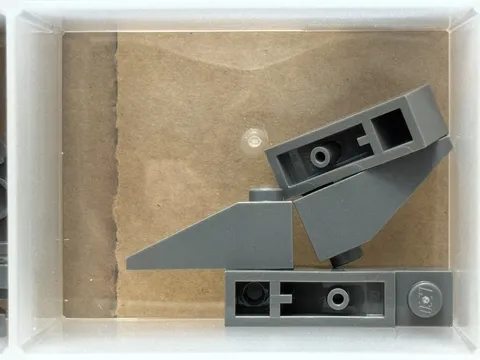 LEGO Parts - Dark Bluish Gray Slope 33 3 x 1 - No 4286 - QTY 5