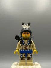 Indian 1 Tan Shirt ww016 6748 2846 6718 6766 Wild West Cowboys LEGO® Minifigure