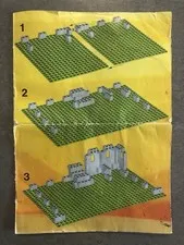 LEGO Castle System 6080 King’s Castle Instructions Only (Incomplete)
