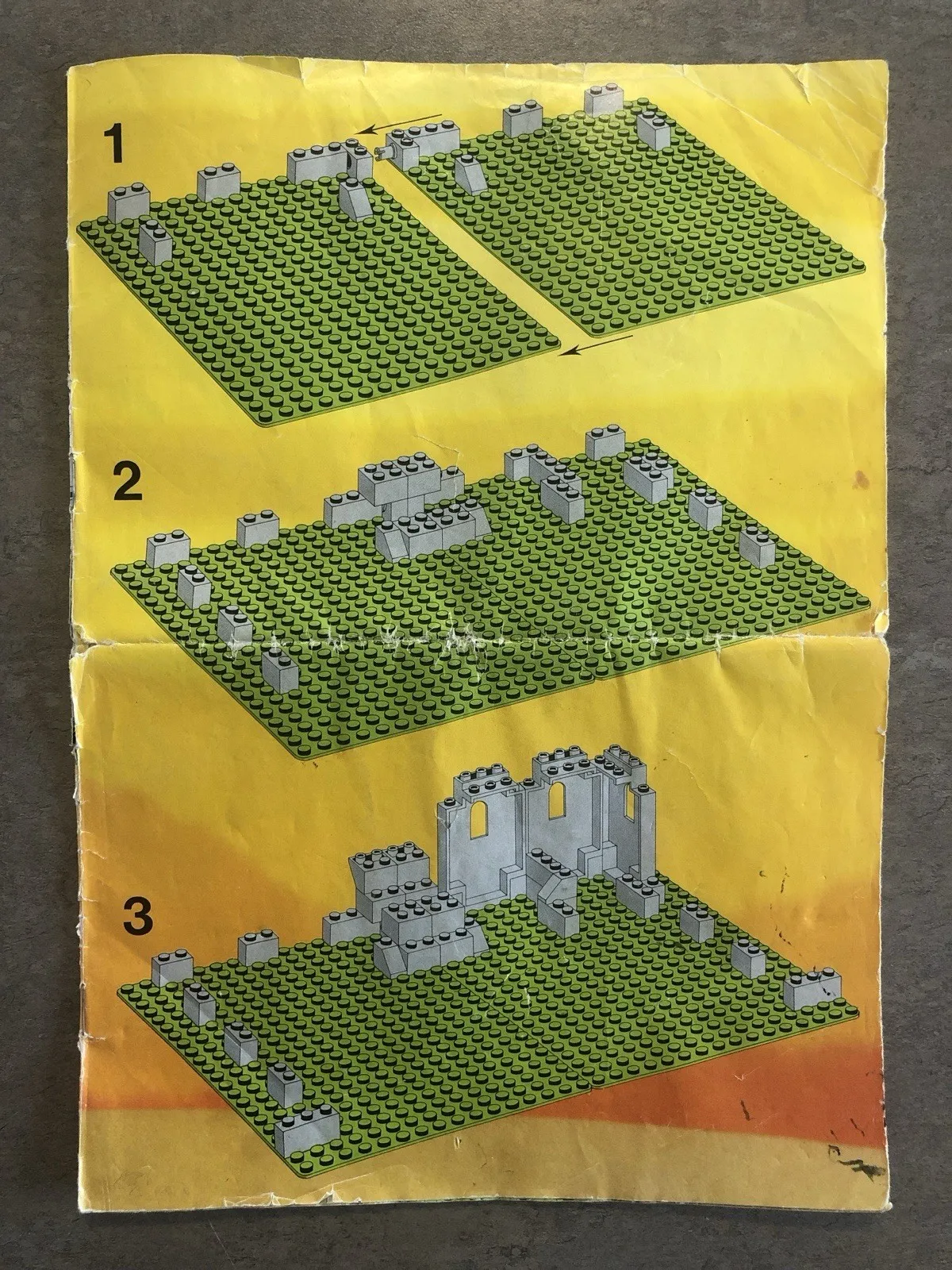 LEGO Castle System 6080 King’s Castle Instructions Only (Incomplete)