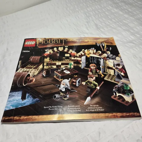LEGO The Hobbit Barrel Escape 79004 Manual Only