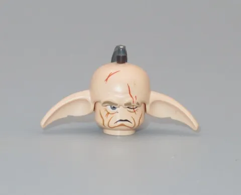 Lego Star Wars Even Piell head and skull top ears minifigure 9498