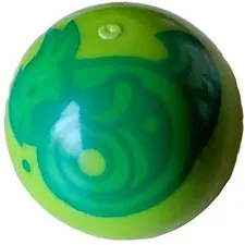 new LEGO Technic Ball Joint with Dungeons & Dragons Orb of Dragonkind printing