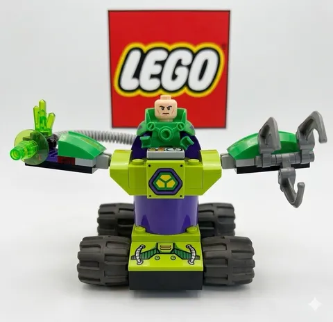 Lego DC Super Heroes Lex Luthor Minifigure With Vehicle 