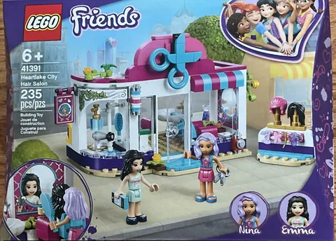 Lego Friends: Heartlake City Hair Salon (41391) Building Set Brand New Sealed