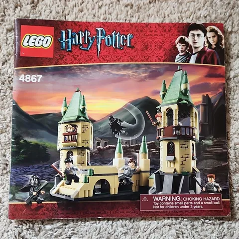 LEGO Harry Potter Hogwarts Express 4867 Illustrated Manual Booklet EN 2004