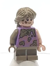 LEGO Jurassic Park Lex Murphy Minifigure w/ Dirt Stains (Jw098)