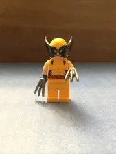 LEGO Wolverine Minifigure Sh0805 Used Complete With Claws And Helmet