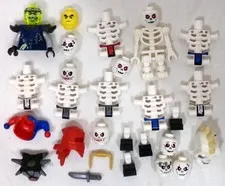 LEGO Ninjago Minifigure Parts Lot Skeletons Spirit Cole