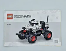LEGO Technic 42150 Monster Jam Monster Mutt Dalmatian Instruction Manual Only!